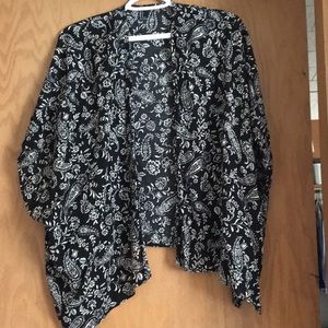 Short sleeve kimono